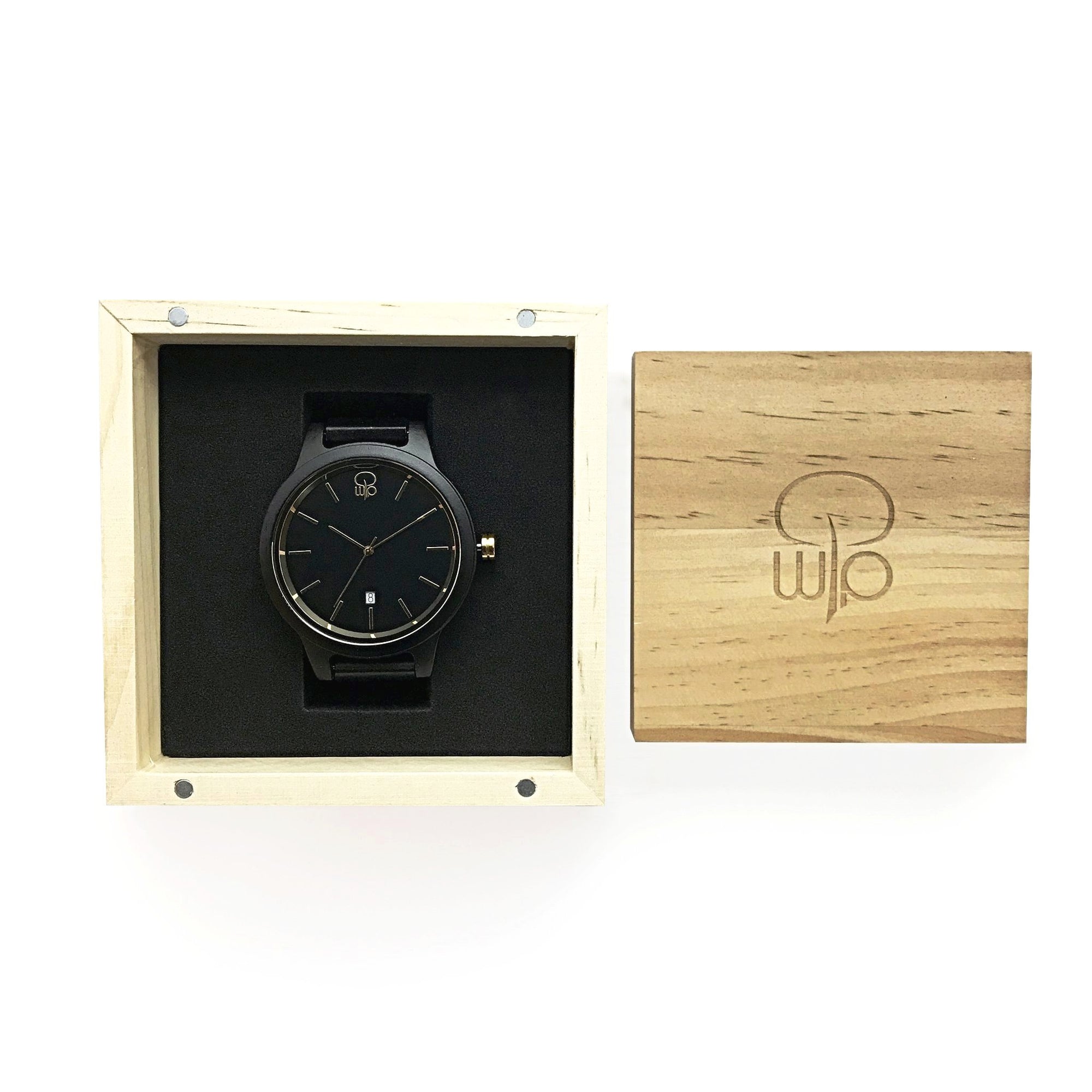 Wood Watch Box Gift - The Havasu Minimalist Wooden Watch Packaging Swiss Movement